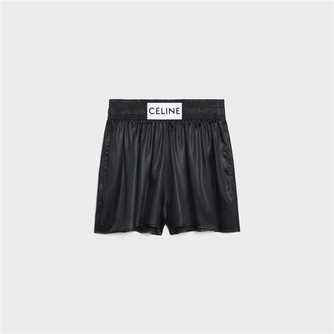 celine shorts black|PANTS AND SHORTS WOMEN .